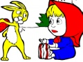 Jwèt Masha ak Bunny koloran  sou entènèt
