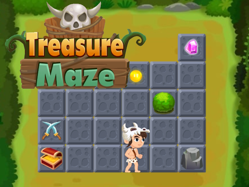 Jwèt Treasure labirent sou entènèt