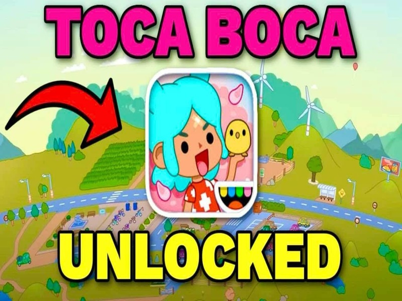 Jwèt Toca Boca Tout Debloke sou entènèt