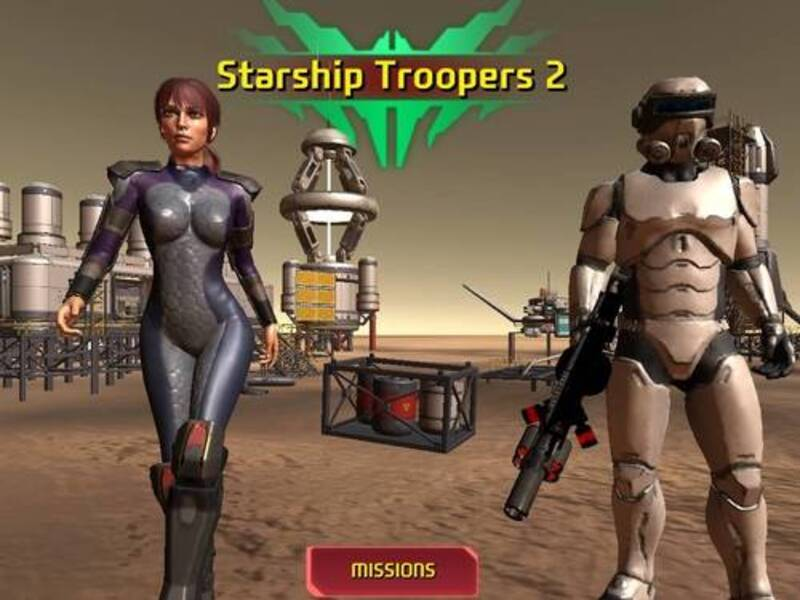 Jwèt STARSHIP TROOPERS 2 sou entènèt
