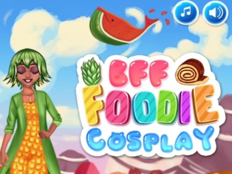 Jwèt Bff foodie kosple sou entènèt