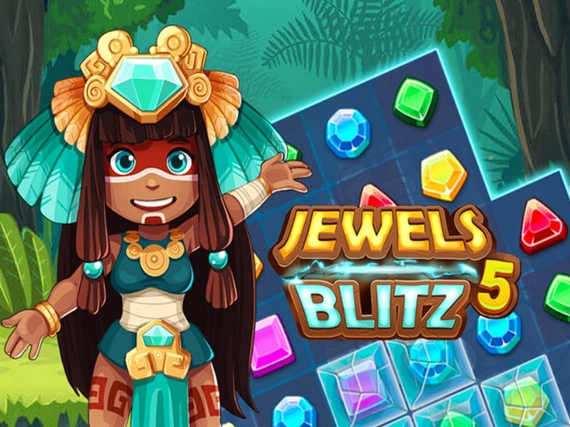 Jwèt Bijou blitz 5 sou entènèt