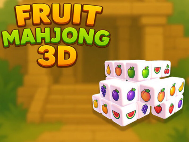 Jwèt Fwi mahjong 3d sou entènèt