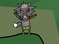 Jwèt Wolf nwa a vle mouton  sou entènèt