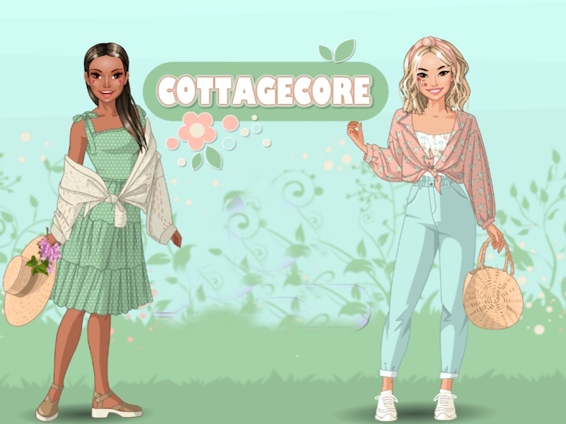Jwèt Cottagecore sou entènèt