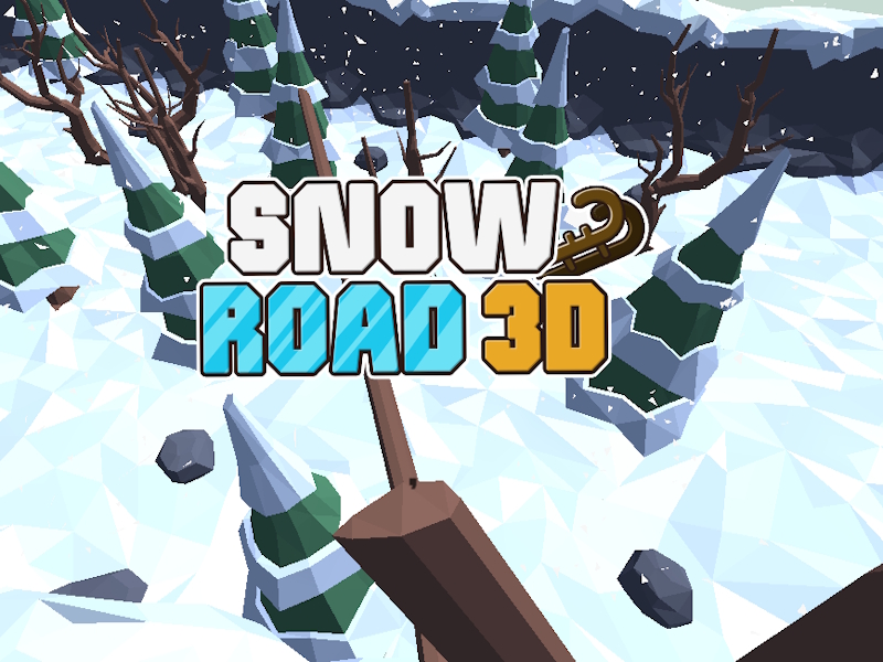 Jwèt Snow Road 3D sou entènèt