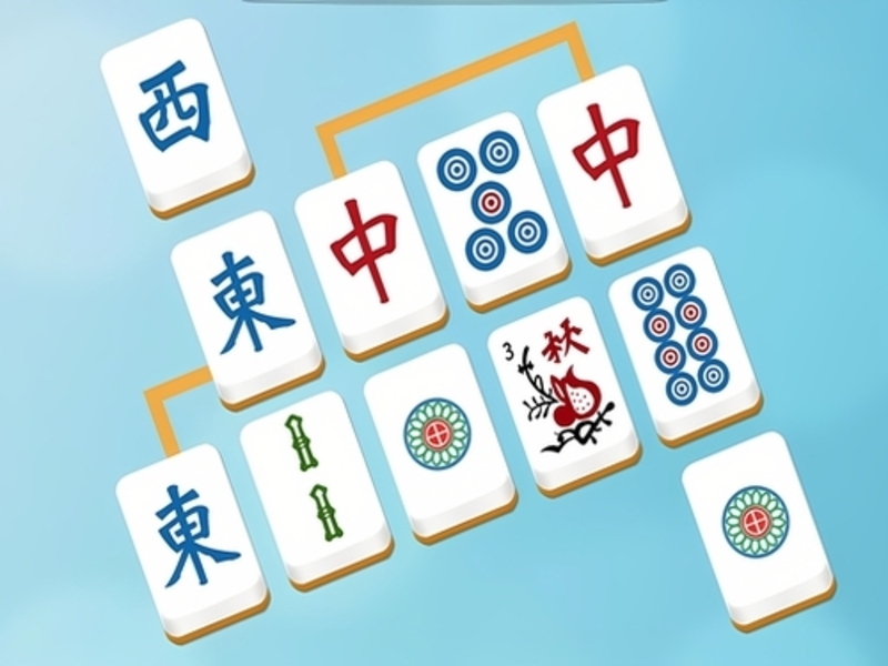 Jwèt Mahjong konekte klas majong sou entènèt
