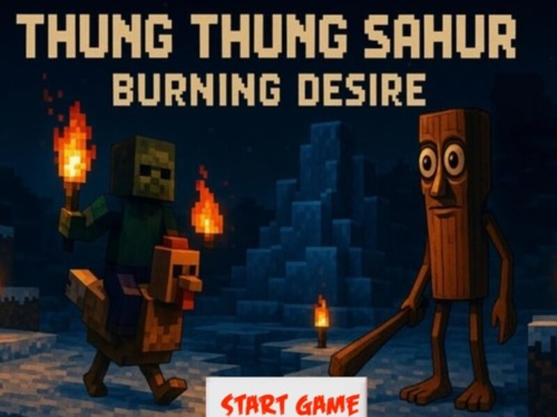 Jwèt Thung Thung Sahur Burning Dezi sou entènèt