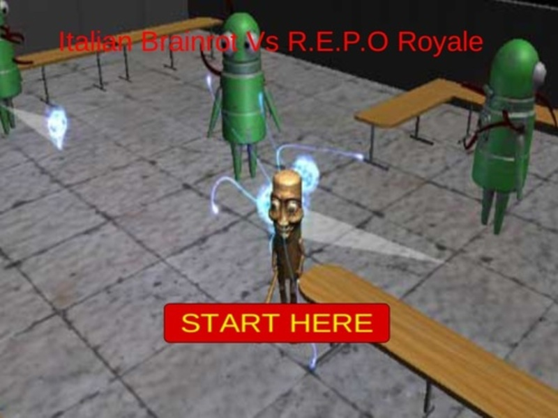 Jwèt Italyen Brainrot vs R. E. P. O Royale sou entènèt