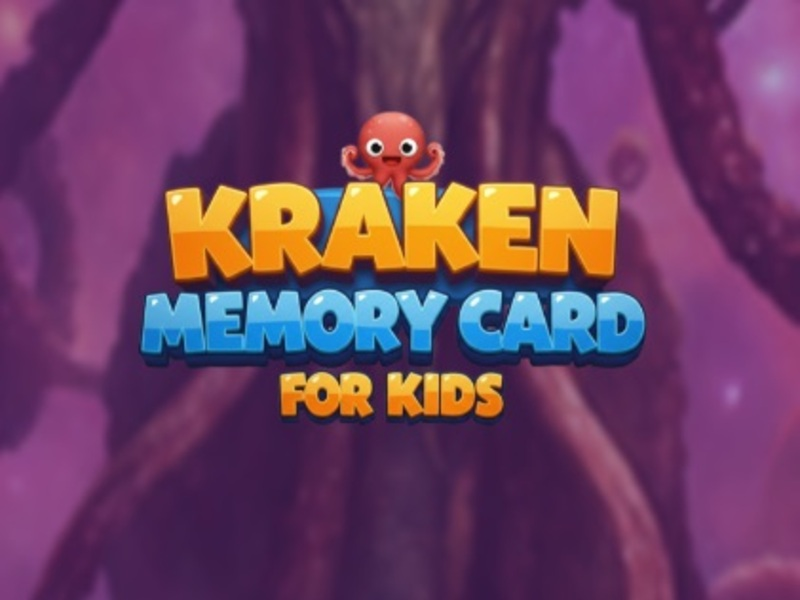 Jwèt Kat memwa kraken pou timoun yo sou entènèt