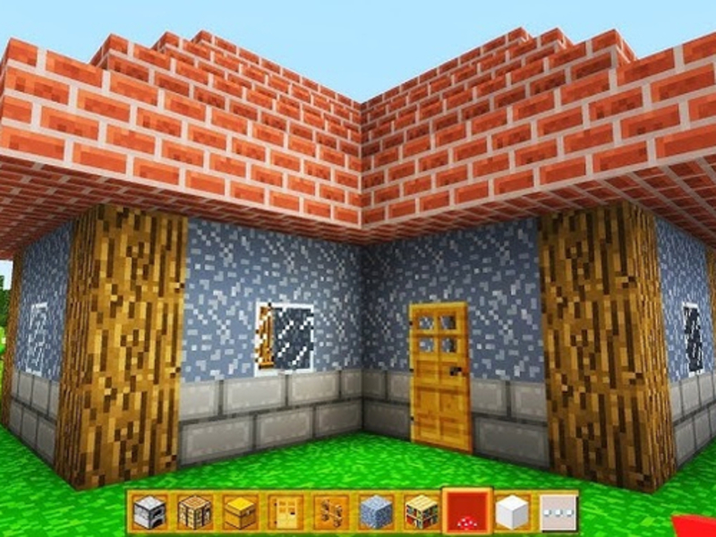 Jwèt Building Mondyal blòk Craft sou entènèt