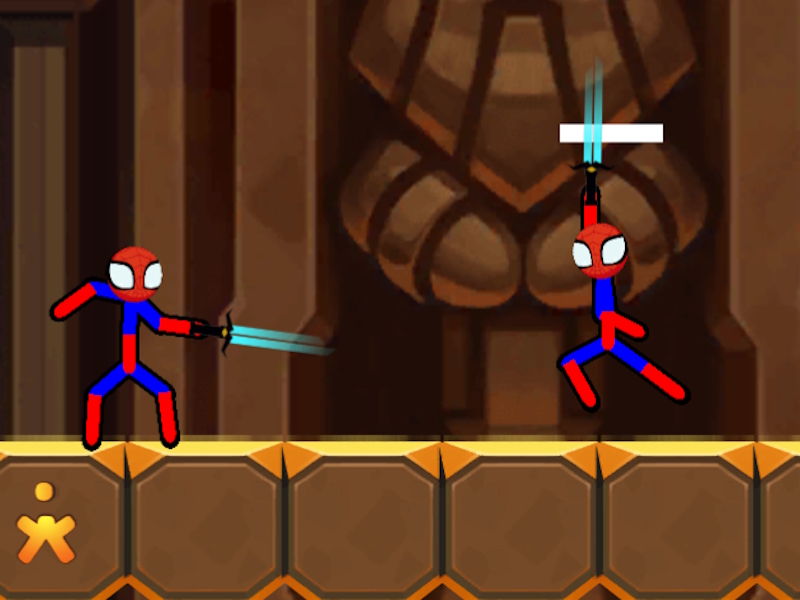 Jwèt Stickman batay batay sou entènèt