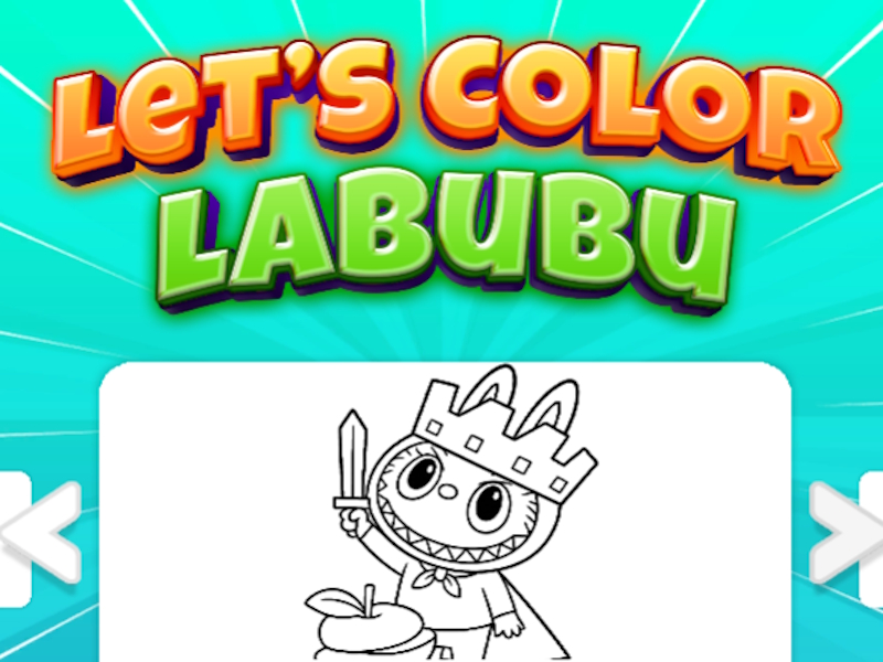 Jwèt Ann Koulè Labubu sou entènèt