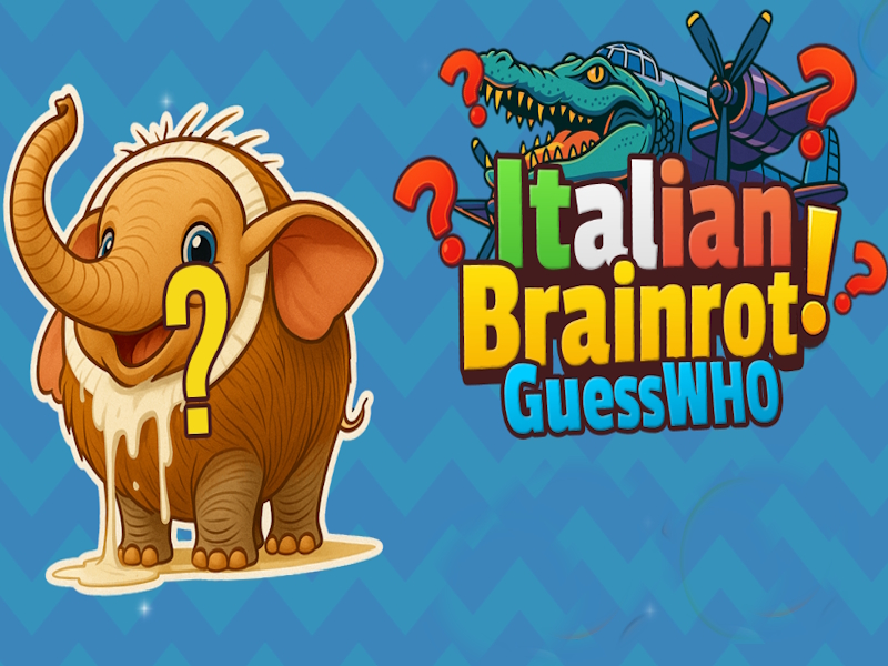 Jwèt Italyen Brainrot! Devine ki sou entènèt