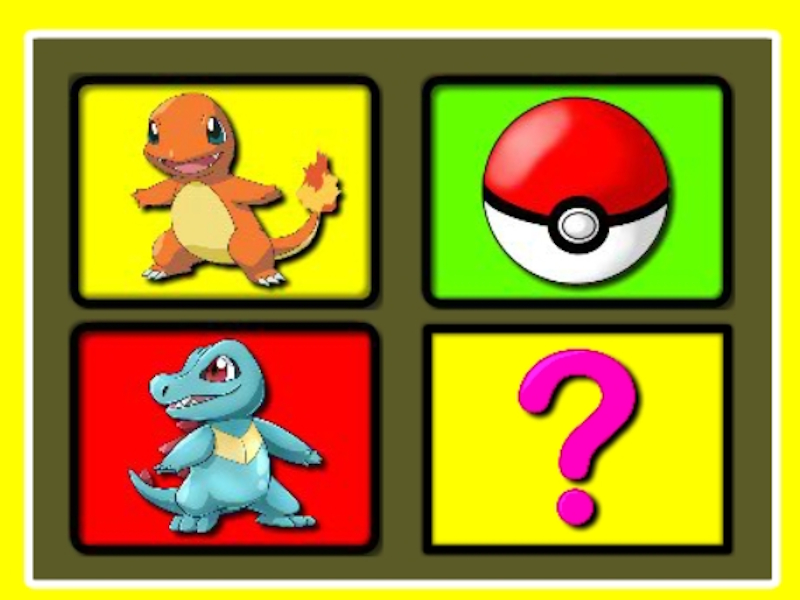 Jwèt Tan memwa pokemon sou entènèt