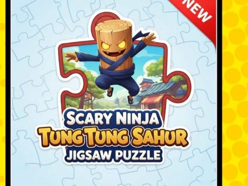 Jwèt Pè Ninja Tung Tung Sahur Jigsaw Devinèt sou entènèt