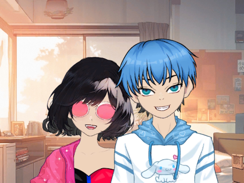 Jwèt Anime koup: avatar Maker sou entènèt