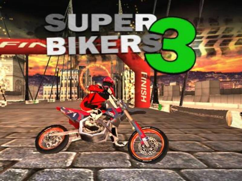 Jwèt Super siklis 3 sou entènèt